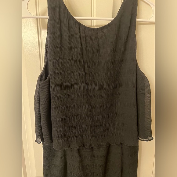 Black Paper Crown Ruffle Top Dress, Women’s Size 4 - Picture 2 of 3